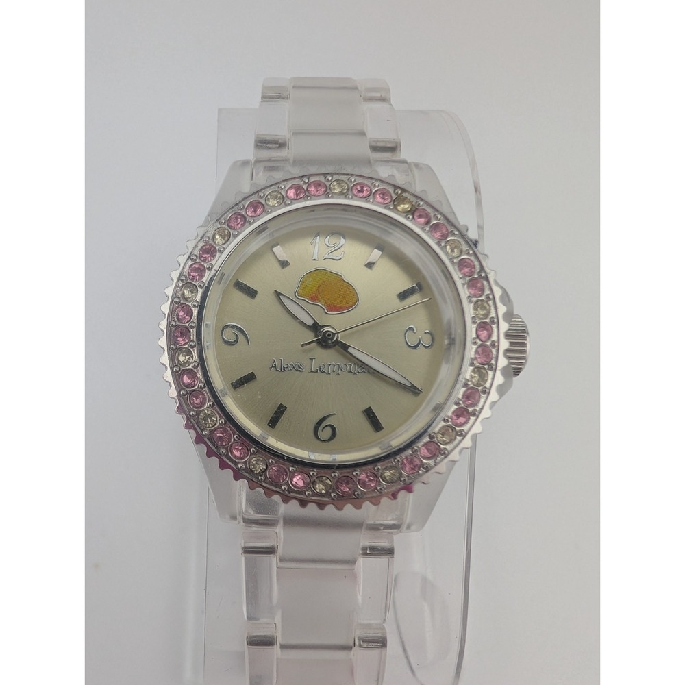 Alex's Lemonade Standโ by ElyseRyan Watch Women Clear Band- New Battery